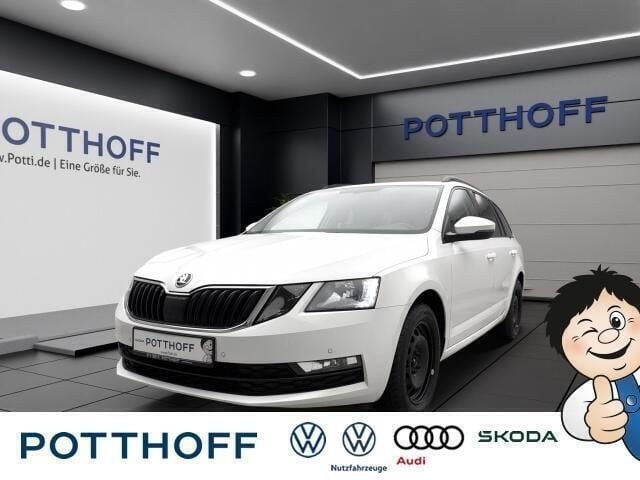 Wit Gebruikt 2020 Skoda Octavia Ambition Stationwagen | € 22.598 (Eerlijke prijs) - Afbeelding 1/4