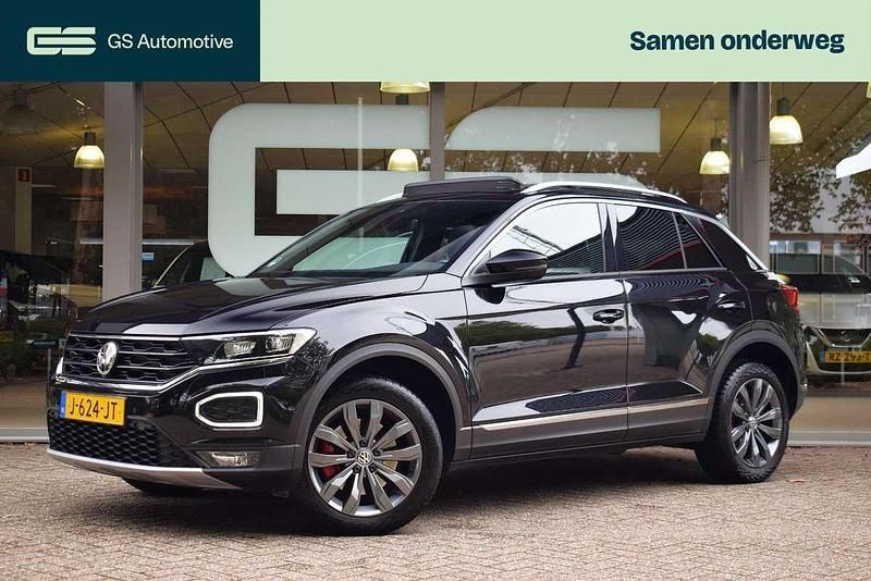 Zwart Gebruikt 2019 VW T-Roc Sport SUV | € 25.910 (Eerlijke prijs) - Afbeelding 1/4