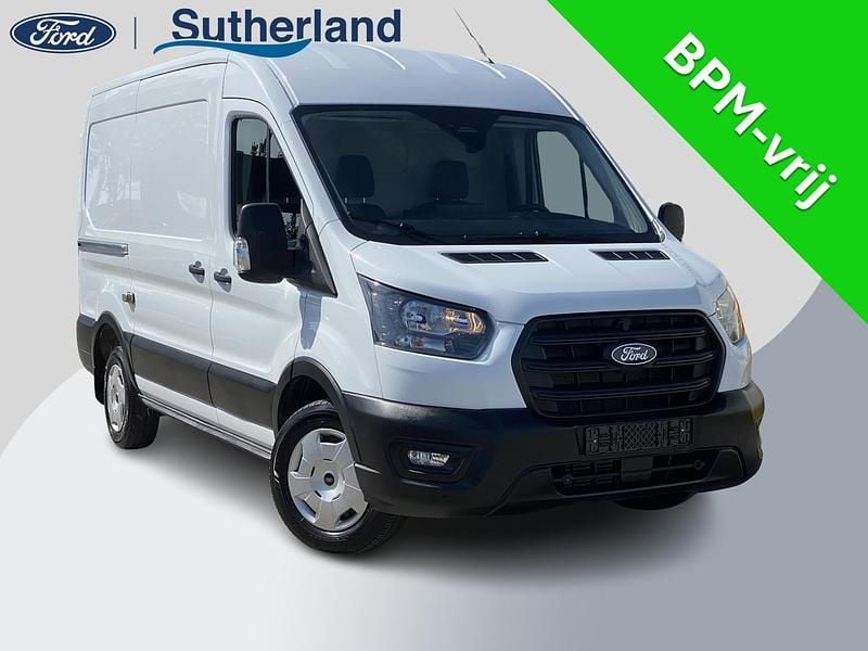 Wit Gebruikt 2024 Ford Transit Trend Van | € 26.900 (Eerlijke prijs) - Afbeelding 1/4