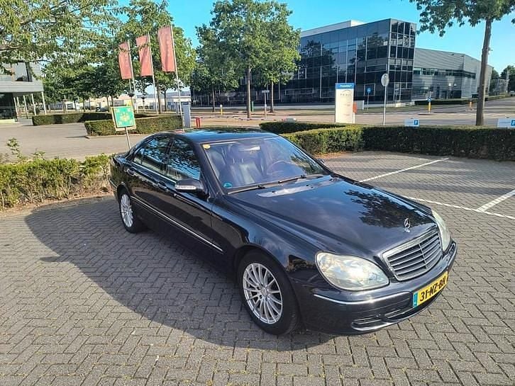 Blauw Gebruikt 2004 Mercedes S500 Sedan | € 6.500 (Eerlijke prijs) - Afbeelding 1/4