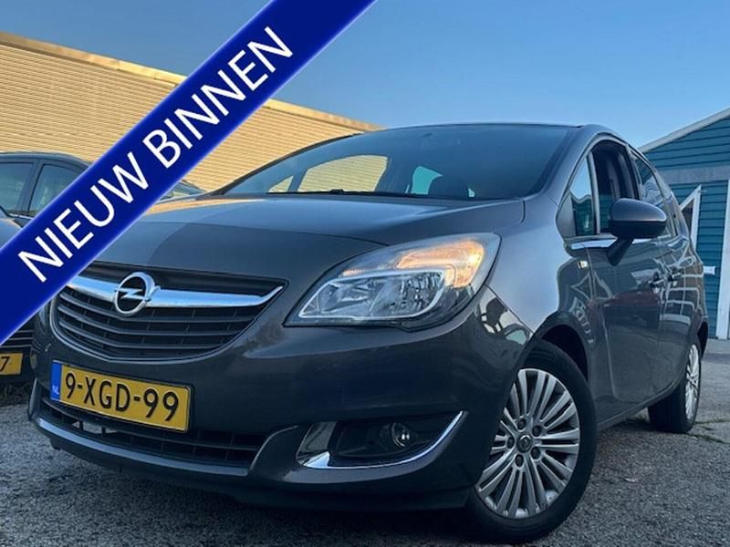 Grijs (metallic) Gebruikt 2014 Opel Meriva Design Edition MPV | € 4.849 (Goede deal) - Afbeelding 1/4