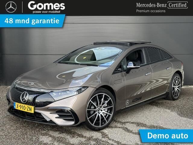 Bruin Gebruikt 2024 Mercedes EQS450+ Premium Plus Hatchback | € 89.950 (Duur) - Afbeelding 1/4