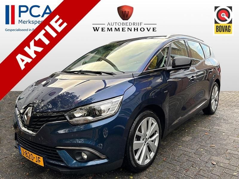 Blauw Gebruikt 2020 Renault Grand Scénic IV LIMITED MPV | € 14.795 (Super prijs) - Afbeelding 1/4