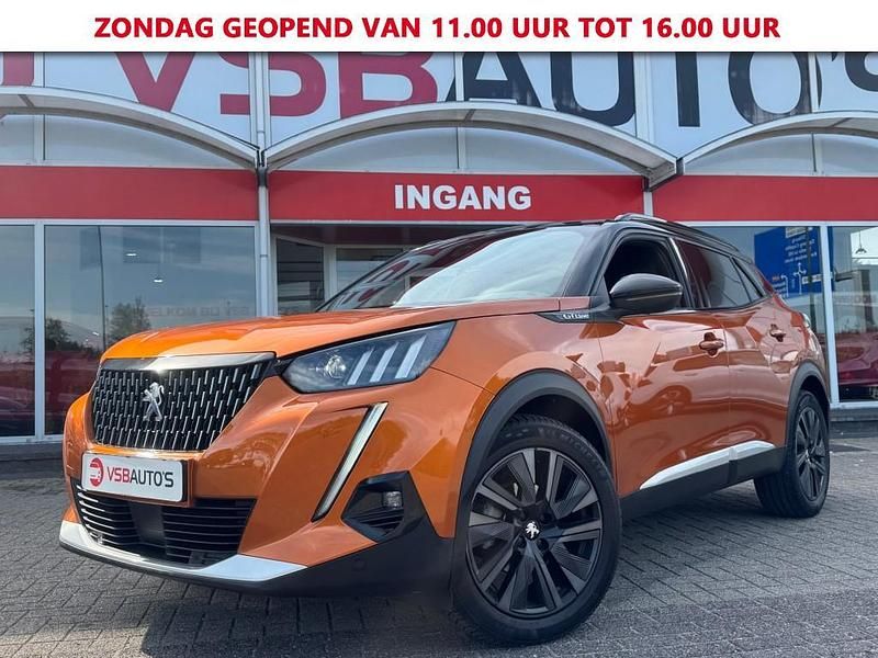 Oranje Gebruikt 2020 Peugeot 2008 GT-line SUV | € 16.950 (Goede deal) - Afbeelding 1/4