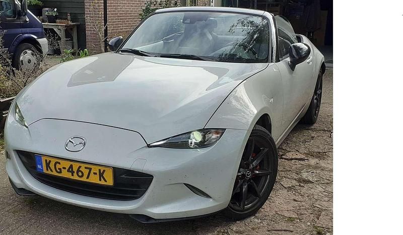 Wit Occasion 2015 Mazda MX5 Cabriolet | € 19.490 (Eerlijke prijs) - Afbeelding 1/4