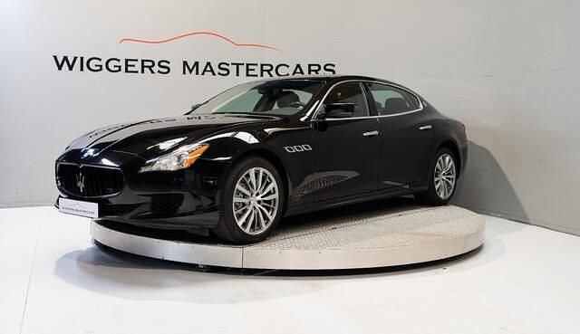 Zwart Gebruikt 2016 Maserati Quattroporte Sedan | € 39.850 - Afbeelding 1/4