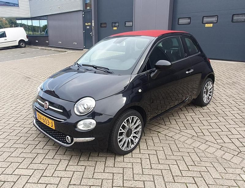 Occasion Fiat 500C 2019 Zwart Cabriolet