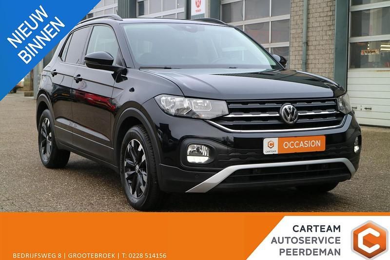 Zwart Occasion 2020 VW T-Cross Life SUV | € 17.995 (Goede deal) - Afbeelding 1/4