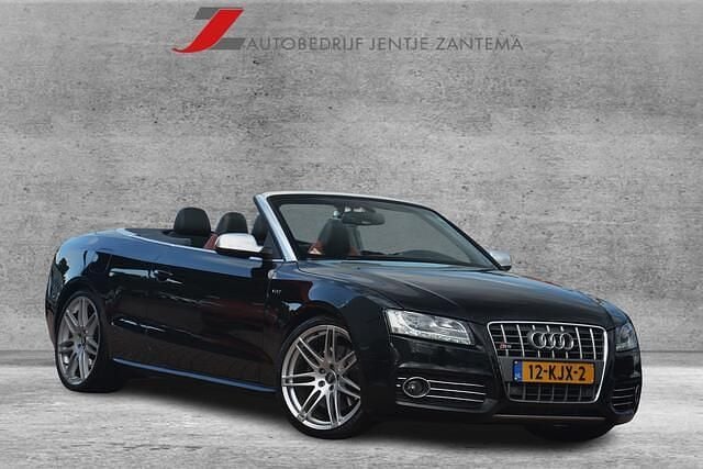 Zwart Gebruikt 2010 Audi A5 Cabriolet Proline Cabriolet | € 17.945 (Eerlijke prijs) - Afbeelding 1/4