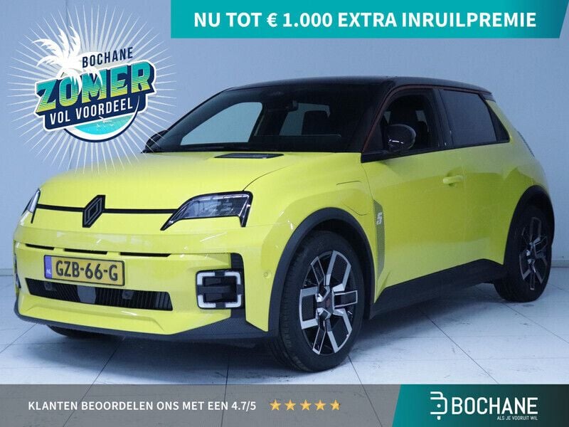 Geel Gebruikt 2024 Renault R5 Iconic Hatchback | € 31.695 (Eerlijke prijs) - Afbeelding 1/4