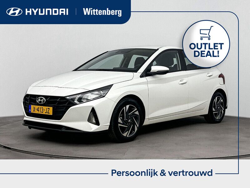 Wit Gebruikt 2024 Hyundai i20 Comfort Hatchback | € 19.899 (Eerlijke prijs) - Afbeelding 1/4
