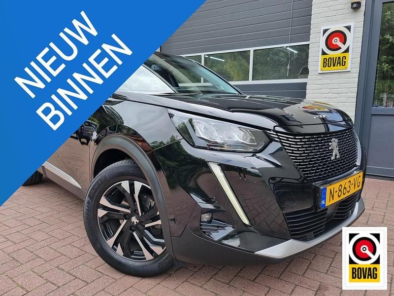 Zwart Gebruikt 2021 Peugeot 2008 Allure SUV | € 19.545 (Goede deal) - Afbeelding 1/4