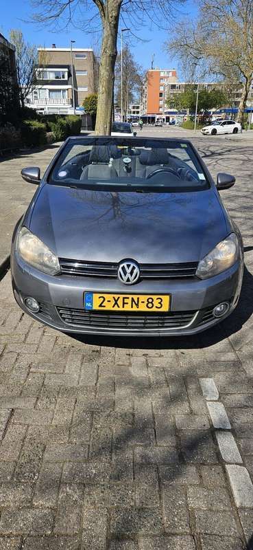 Grijs Gebruikt 2012 VW Golf Cabriolet Cabriolet | € 6.500 (Eerlijke prijs) - Afbeelding 1/4