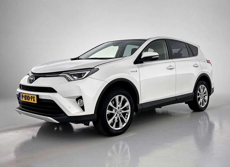 Wit Gebruikt 2017 Toyota RAV4 Hybrid Style SUV | € 18.995 (Super prijs) - Afbeelding 1/4
