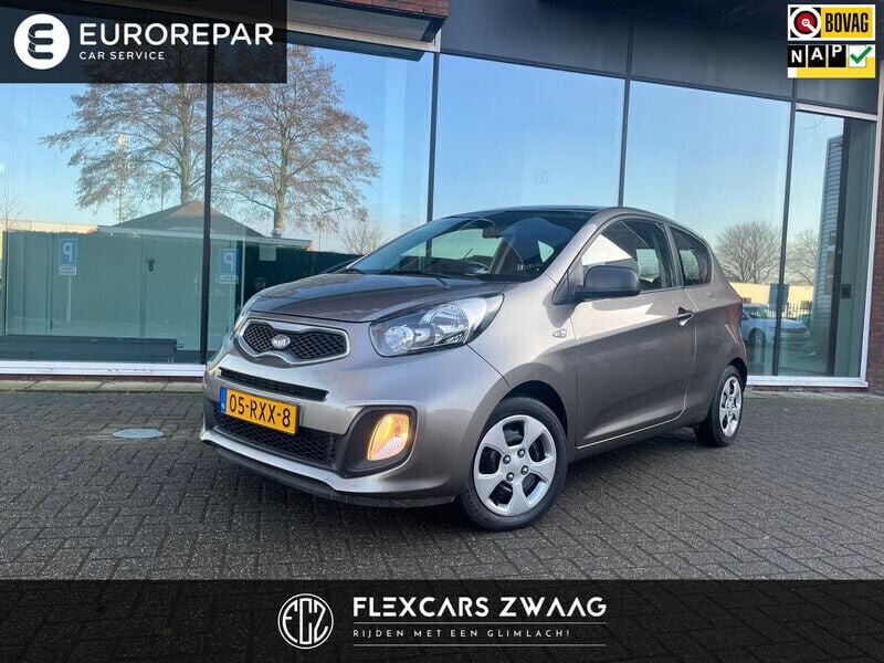 Grijs Gebruikt 2011 Kia Picanto Hatchback | € 3.745 (Eerlijke prijs) - Afbeelding 1/4