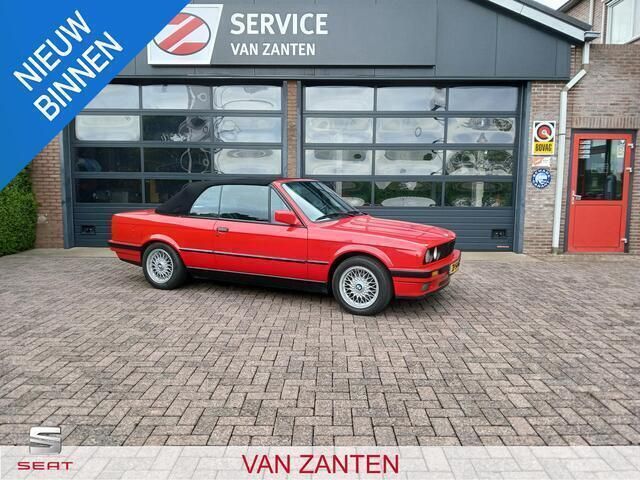 Rood Gebruikt 1991 BMW 320 Cabriolet Cabriolet | € 22.500 - Afbeelding 1/4