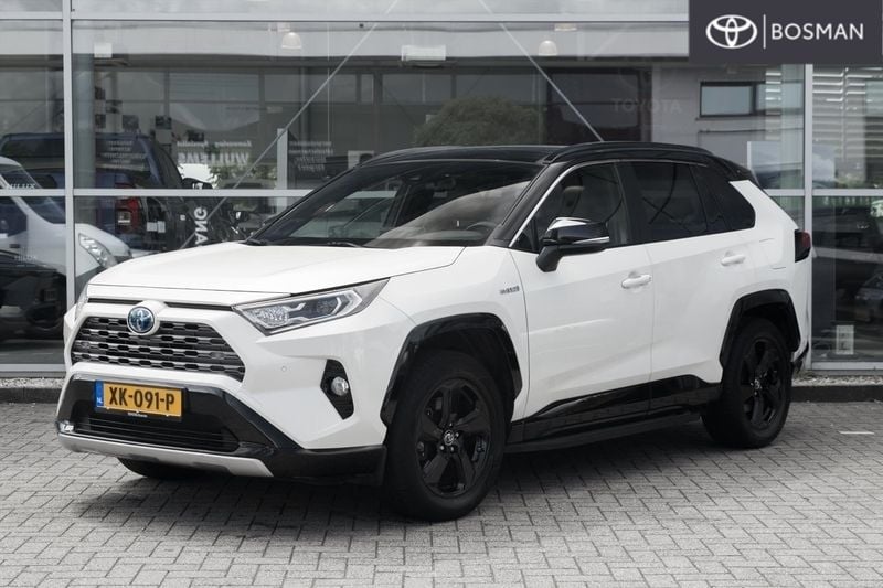 Wit Gebruikt 2019 Toyota RAV4 Hybrid SUV | € 28.750 (Eerlijke prijs) - Afbeelding 1/4