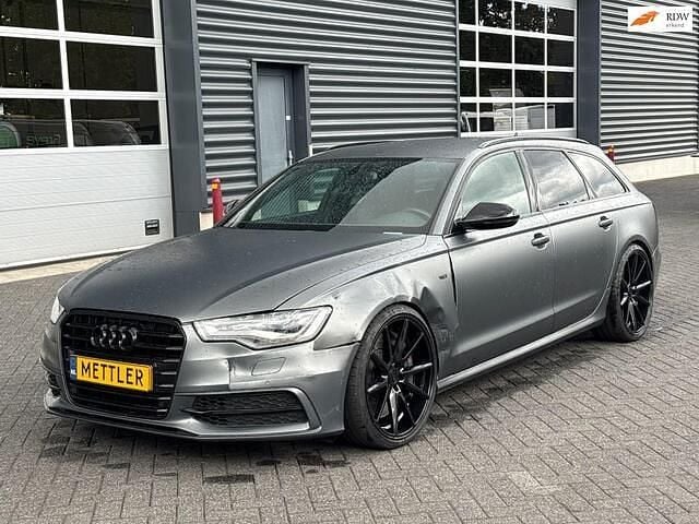 Grijs Gebruikt 2013 Audi A6 Performance Stationwagen | € 18.950 (Super prijs) - Afbeelding 1/4