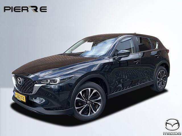 Jet black (zwart metallic) Gebruikt 2022 Mazda CX-5 Comfort SUV | € 34.845 (Eerlijke prijs) - Afbeelding 1/4