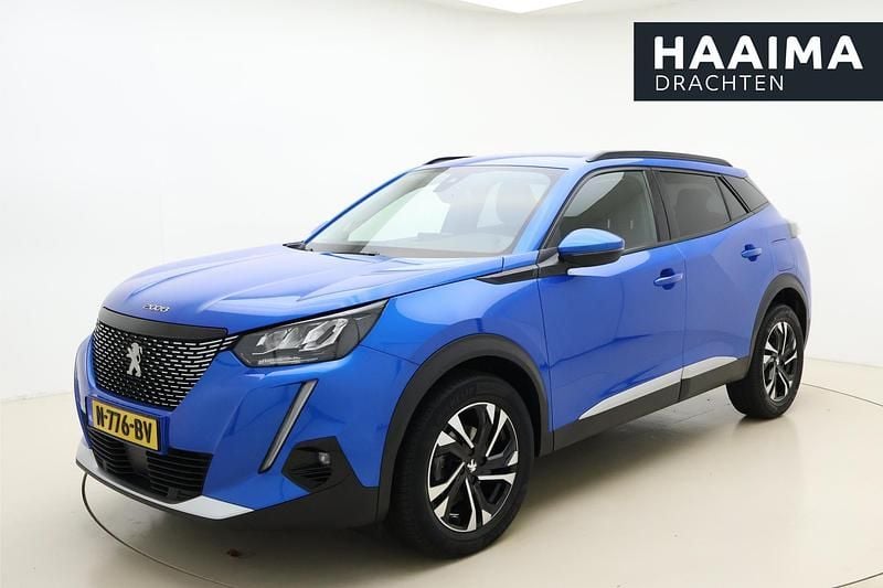 Blauw Gebruikt 2021 Peugeot 2008 Allure SUV | € 19.945 (Iets duurder) - Afbeelding 1/4