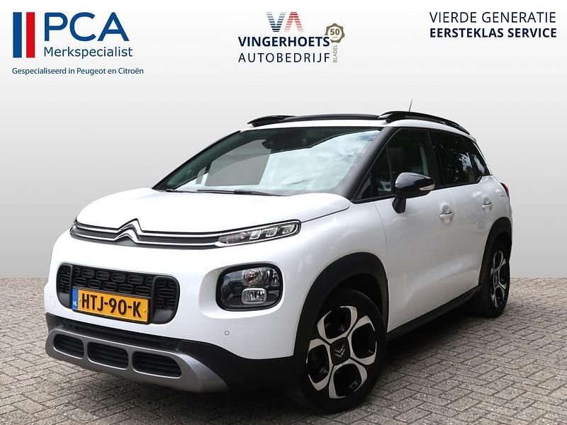 Wit Gebruikt 2020 Citroën C3 Aircross PureTech SUV | € 13.700 (Eerlijke prijs) - Afbeelding 1/4