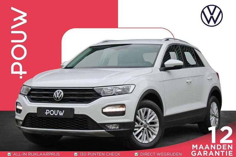 Wit Occasion 2020 VW T-Roc Business SUV | € 18.950 (Eerlijke prijs) - Afbeelding 1/4