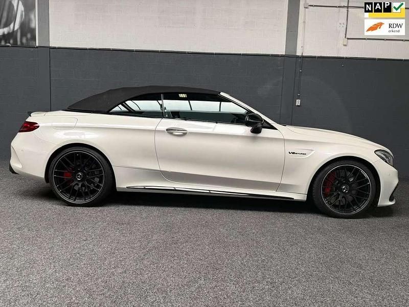 Wit Gebruikt 2017 Mercedes C63 AMG AMG Cabriolet | € 53.950 (Super prijs) - Afbeelding 1/4