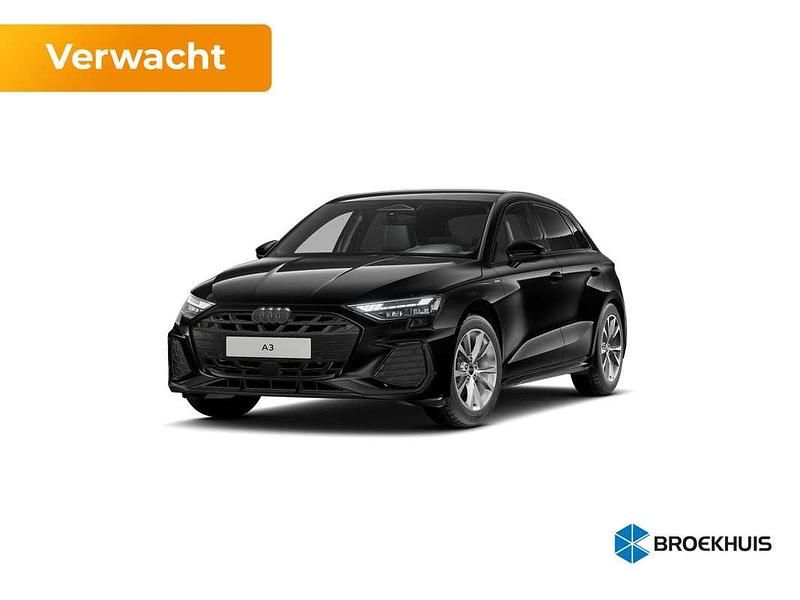 Zwart Nieuw 2025 Audi A3 Ambiente SUV | € 52.930 - Afbeelding 1/4