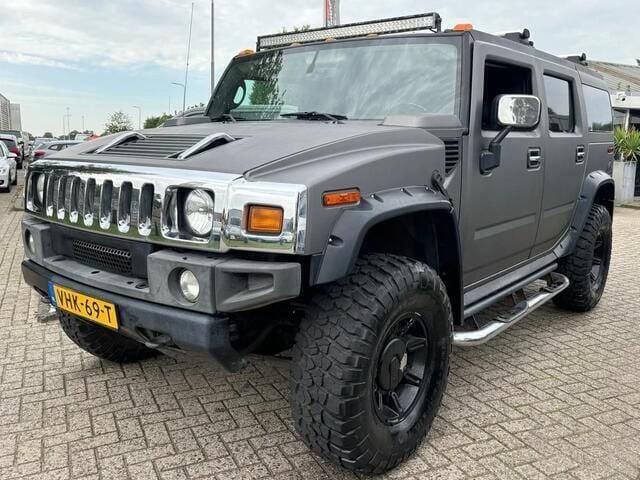 Zwart Gebruikt 2005 Hummer H2 SUV | € 17.950 - Afbeelding 1/4