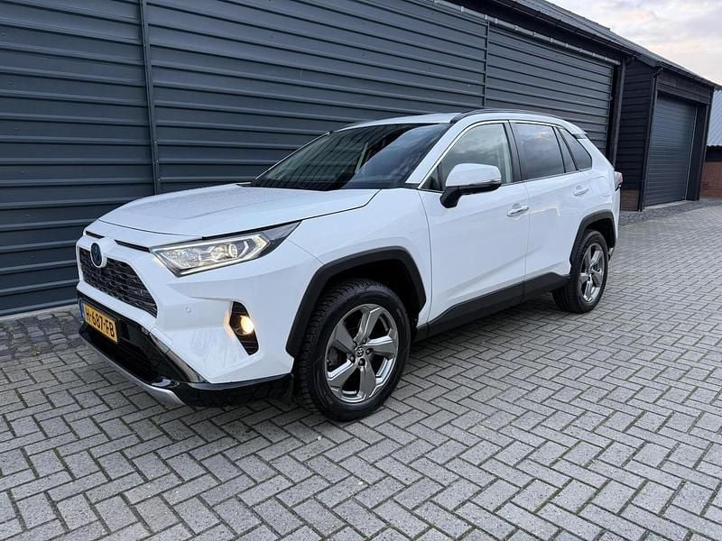 Wit Gebruikt 2020 Toyota RAV4 Hybrid Executive SUV | € 26.450 (Super prijs) - Afbeelding 1/4