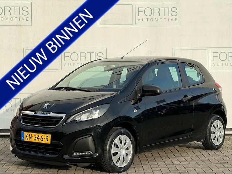 Zwart Gebruikt 2016 Peugeot 108 Access Hatchback | € 5.900 (Eerlijke prijs) - Afbeelding 1/4