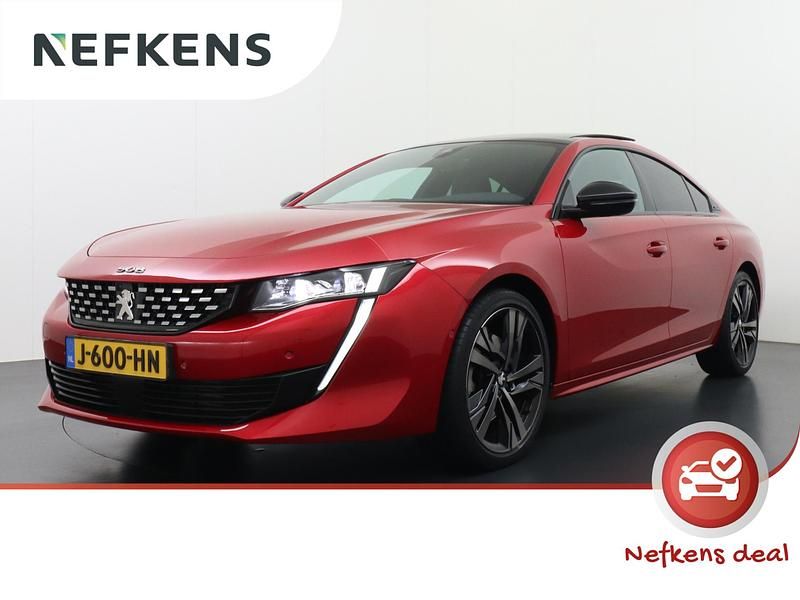 Rood Gebruikt 2021 Peugeot 508 Sedan | € 25.900 (Eerlijke prijs) - Afbeelding 1/4