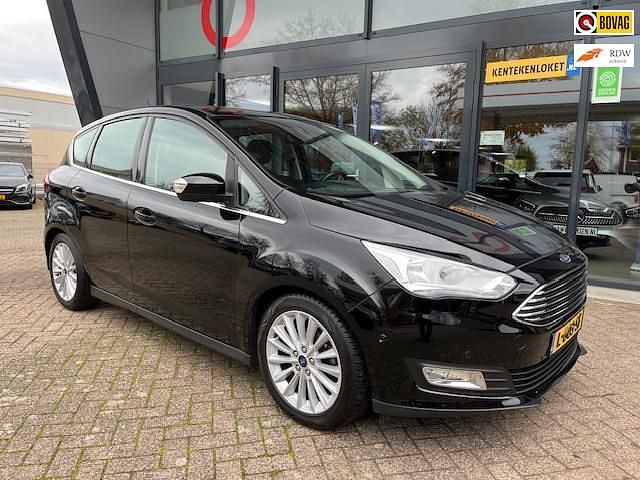 Zwart Occasion 2019 Ford C-MAX Titanium MPV | € 14.545 (Duur) - Afbeelding 1/4