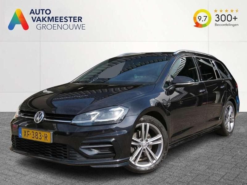 Zwart Gebruikt 2019 VW Golf VII R-line Stationwagen | € 16.745 (Goede deal) - Afbeelding 1/4