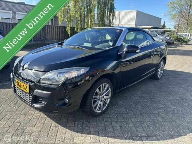 Zwart Gebruikt 2013 Renault Mégane Cabriolet GT-Line Cabriolet | € 9.990 (Eerlijke prijs) - Afbeelding 1/4