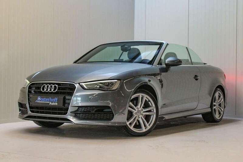 Grijs Gebruikt 2014 Audi A3 Cabriolet Ambition Cabriolet | € 21.990 (Eerlijke prijs) - Afbeelding 1/4