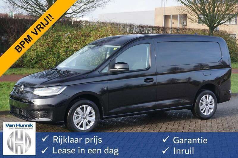 Zwart Nieuw 2024 VW Caddy Maxi MPV | € 33.850 (Eerlijke prijs) - Afbeelding 1/4