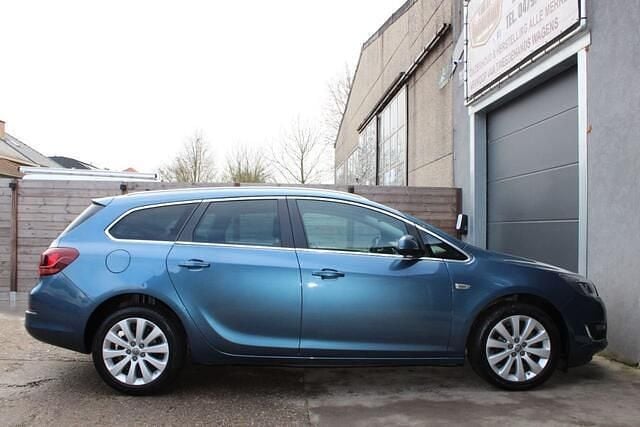 Occasion Opel Astra Exklusiv 120 PK (88 kW) 2016 Blauw Stationwagen