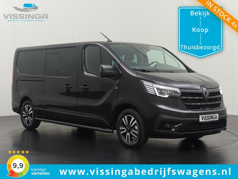 Zilver Nieuw 2024 Renault Trafic Luxe Van | € 39.850 (Iets duurder) - Afbeelding 1/4