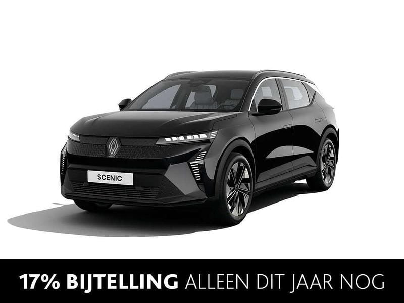 Zwart Nieuw 2025 Renault Scenic E-Tech Techno SUV | € 42.727 (Super prijs) - Afbeelding 1/4