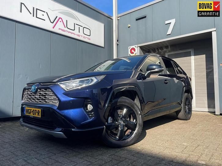 Blauw Occasion 2019 Toyota RAV4 Style SUV | € 31.400 (Eerlijke prijs) - Afbeelding 1/4