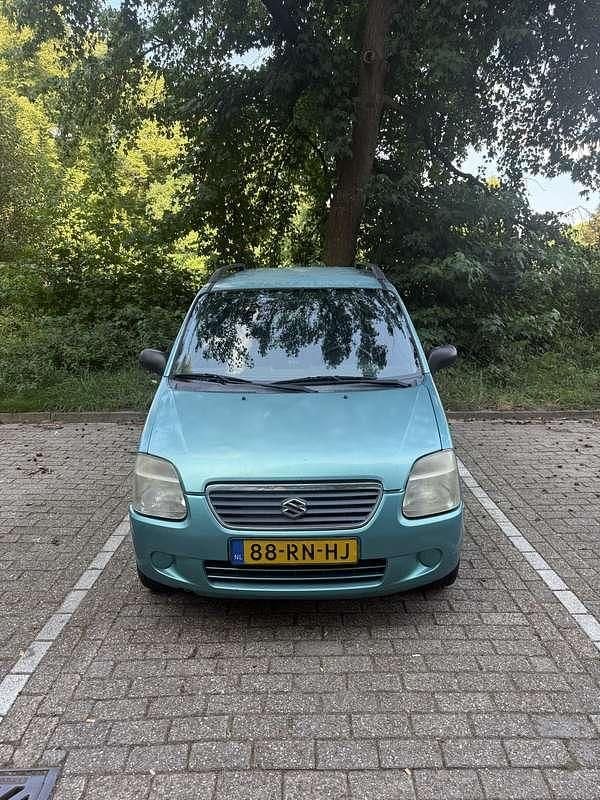 Groen Gebruikt 2001 Suzuki Wagon R+ GL Stationwagen | € 1.499 (Eerlijke prijs) - Afbeelding 1/4