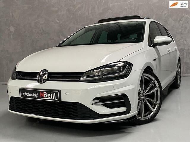 Wit Gebruikt 2018 VW Golf VII Highline Stationwagen | € 19.745 (Duur) - Afbeelding 1/4