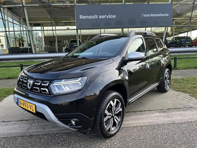 Zwart Gebruikt 2021 Dacia Duster Prestige SUV | € 14.950 (Eerlijke prijs) - Afbeelding 1/4