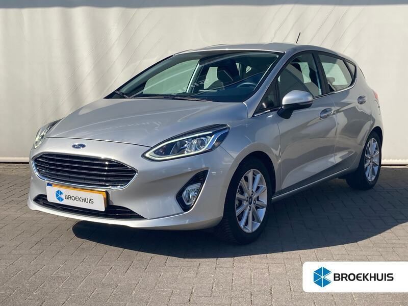 Grijs Gebruikt 2019 Ford Fiesta Titanium Hatchback | € 12.445 (Super prijs) - Afbeelding 1/4