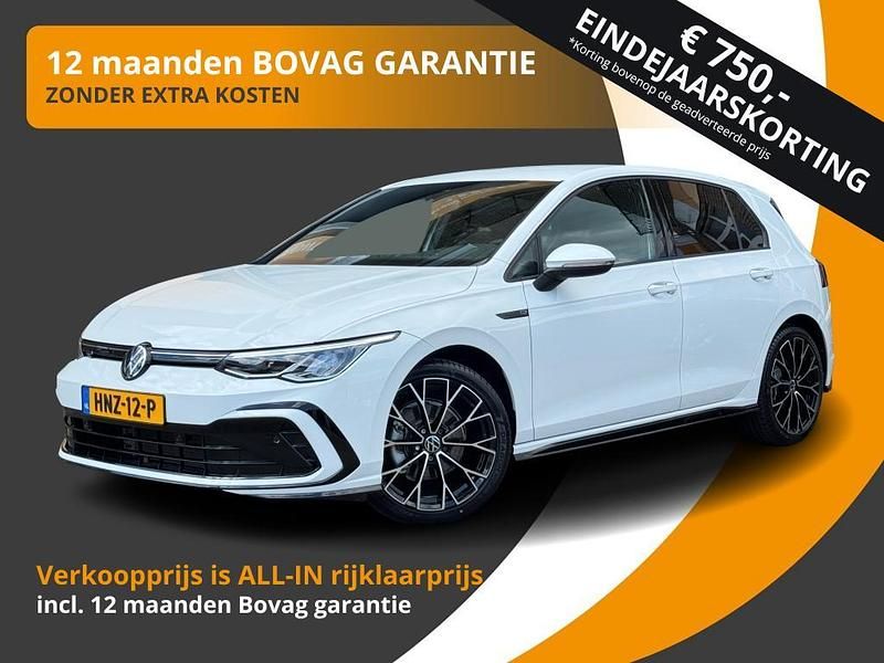Wit Gebruikt 2023 VW Golf VIII R-line Hatchback | € 29.850 (Goede deal) - Afbeelding 1/4