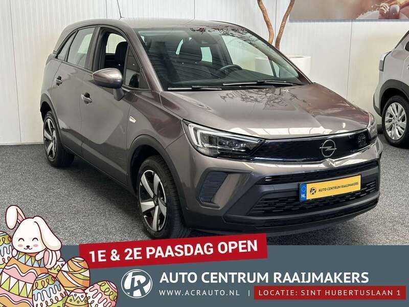 Grijs Gebruikt 2021 Opel Crossland Edition SUV | € 13.235 (Goede deal) - Afbeelding 1/4