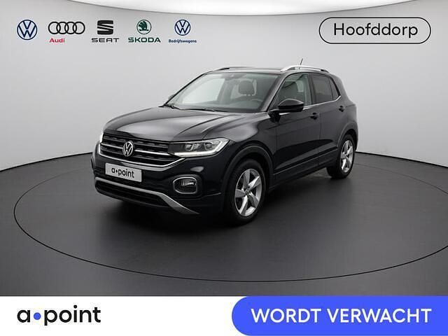 Zwart Gebruikt 2021 VW T-Cross Style SUV | € 26.949 (Eerlijke prijs) - Afbeelding 1/4