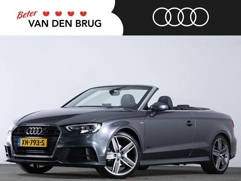 Grijs Gebruikt 2018 Audi A3 Cabriolet S-Line Cabriolet | € 28.895 (Duur) - Afbeelding 1/4