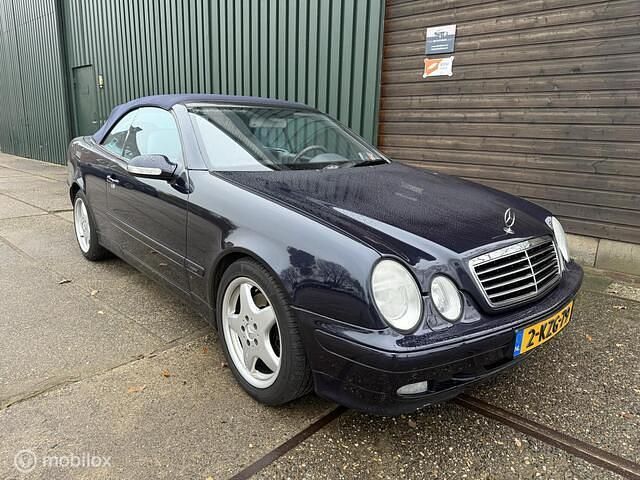 Blauw Gebruikt 2001 Mercedes 320 Avantgarde Cabriolet | € 9.950 - Afbeelding 1/4